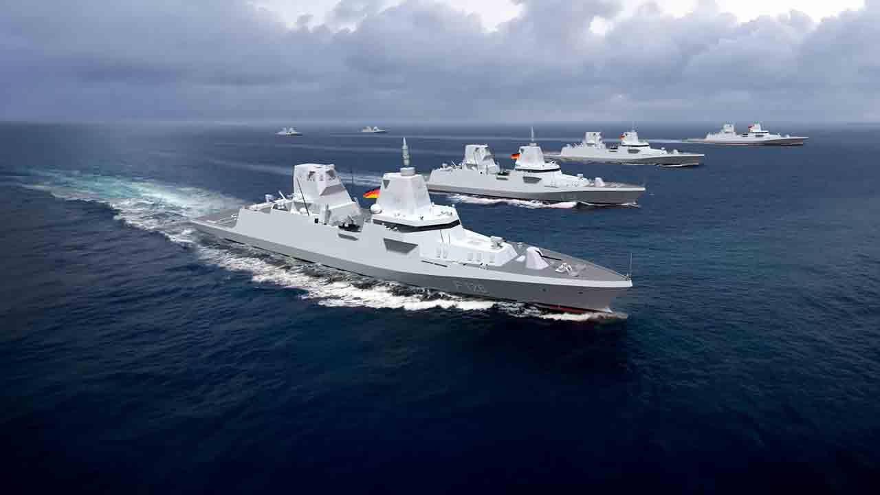 F126-fregat. Foto: Damen Naval