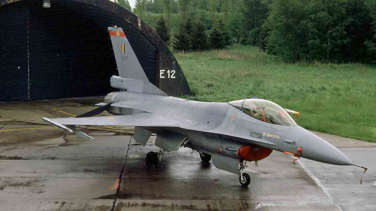 F-16 fra det belgiske flyvåpenet. Foto: Wikimedia 