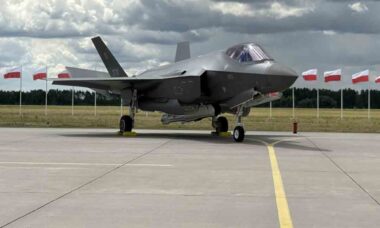 F-35 Husarz. Foto: Ministério da Defesa Nacional da Polônia
