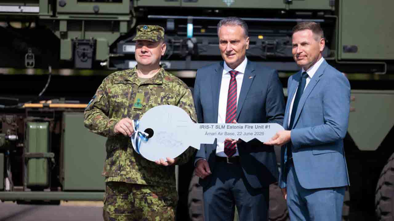 IRIS-T SLM. Foto: Estlands Forsvarsministerium