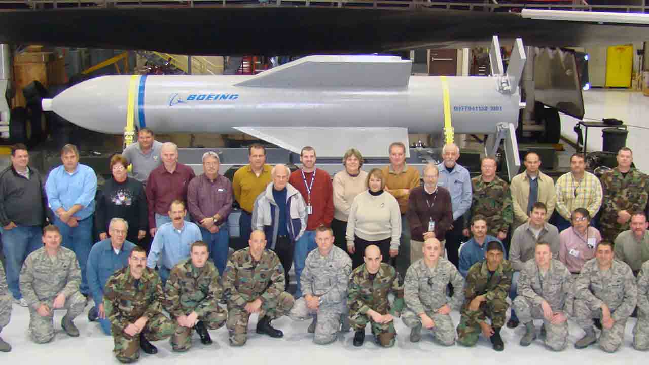GBU-57/B Massive Ordnance Penetrator (MOP). Foto: USAF
