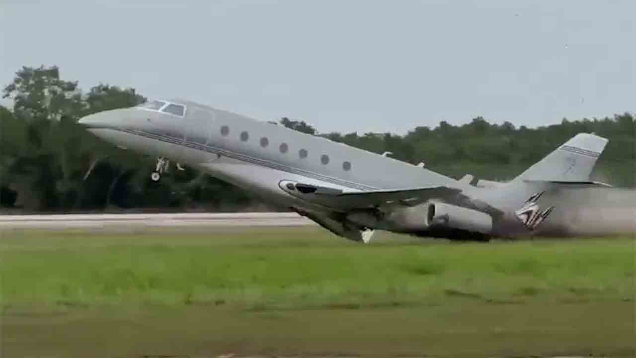 Plane that was going to pick up Yadier Molina suffers fatal accident in the Dominican Republic. Photo: Reproduction X @aviationbrk