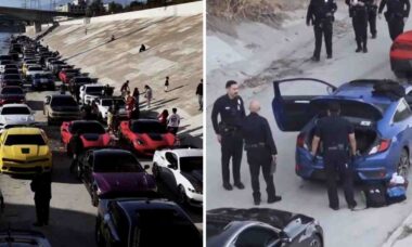 Mais de 72 veículos de luxo são apreendidos em encontro de carros na Califórnia