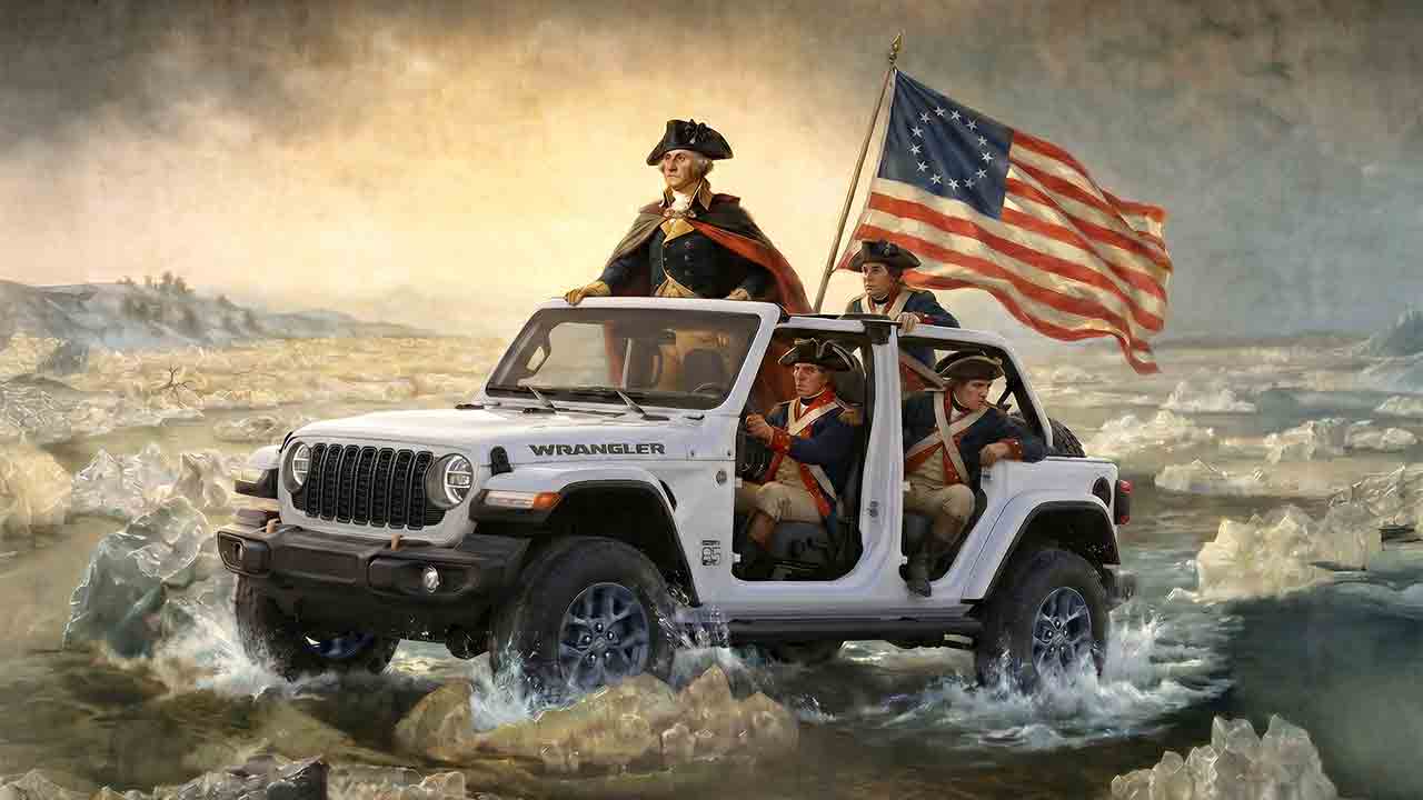 Jeep berjanji memberikan 100 Wrangler gratis jika AS memenangkan Piala Dunia (Foto: Jeep)