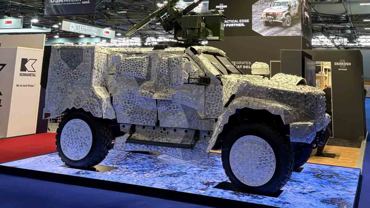 eJLTV. Photo: Oshkosh Defense