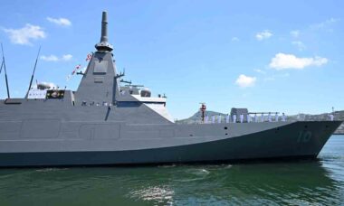 JS Nagara (FFM-10). Foto: Força de Autodefesa Marítima do Japão (JMSDF)