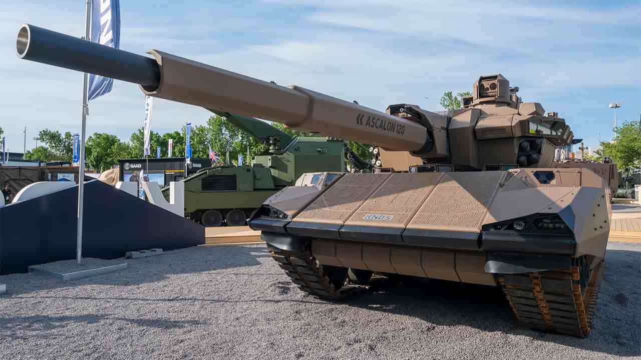 KNDS présente le char CAPINT pour accélérer la modernisation blindée de la France (Photo : KNDS)
