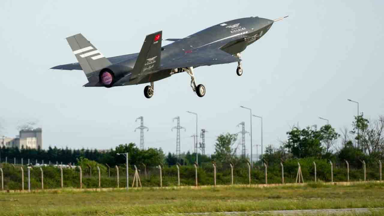 Drone de combate turco Kızılelma. Foto: Leonardo