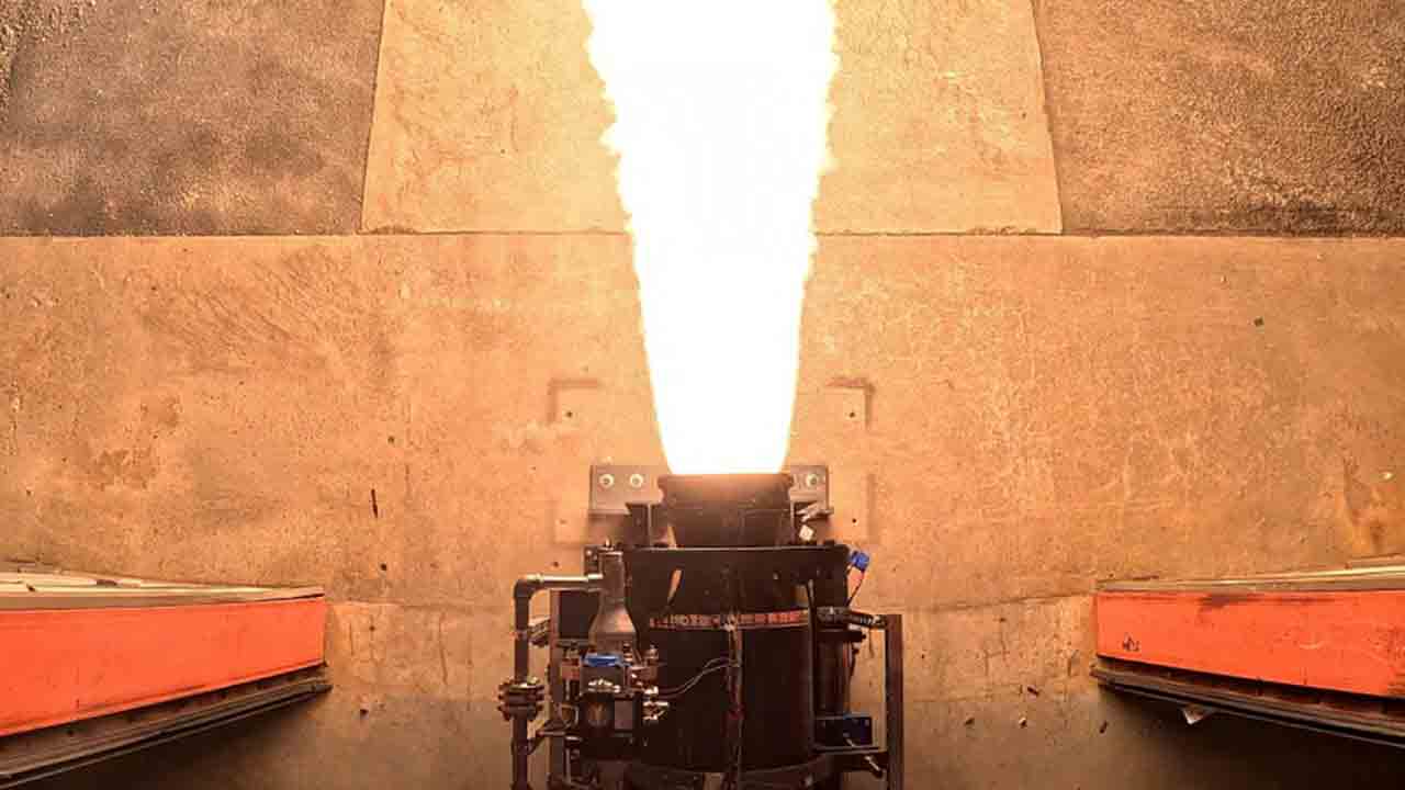 L3Harris successfully tests new propulsion system for U.S. long-range missile. Photo: L3Harris / Lockheed Martin