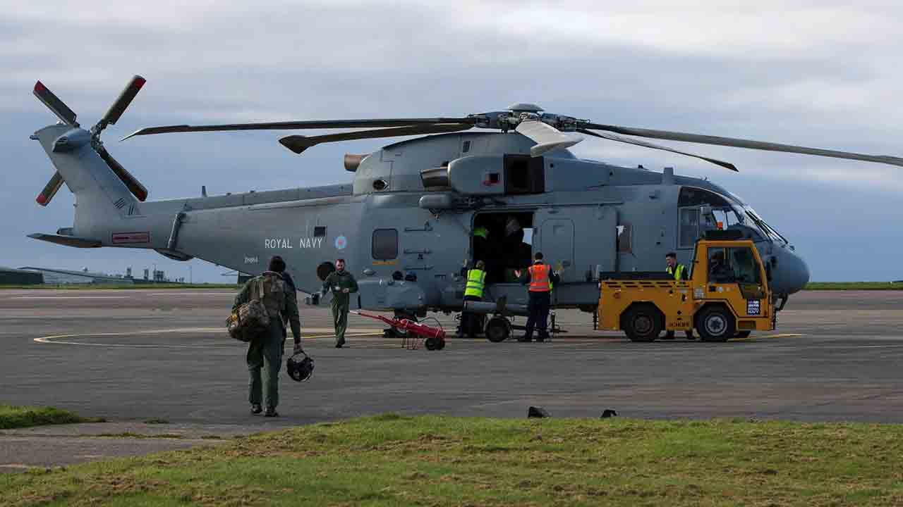 Merlin Mk4. Foto ilustrativa: Royal Navy