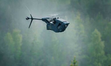 Teledyne FLIR lança microdrone autônomo que decola direto de veículos militares. Foto: Teledyne FLIR