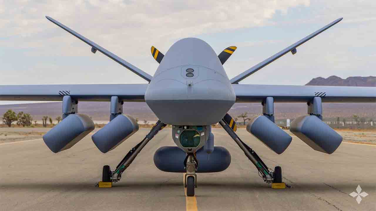 MQ-9B SeaGuardian. Fotó: General Atomics