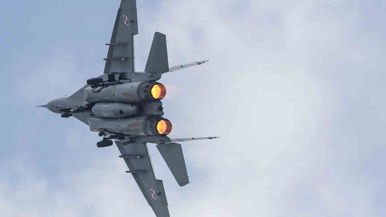 MiG-29A da Força Aérea Polonesa. Fotos: Wikimedia