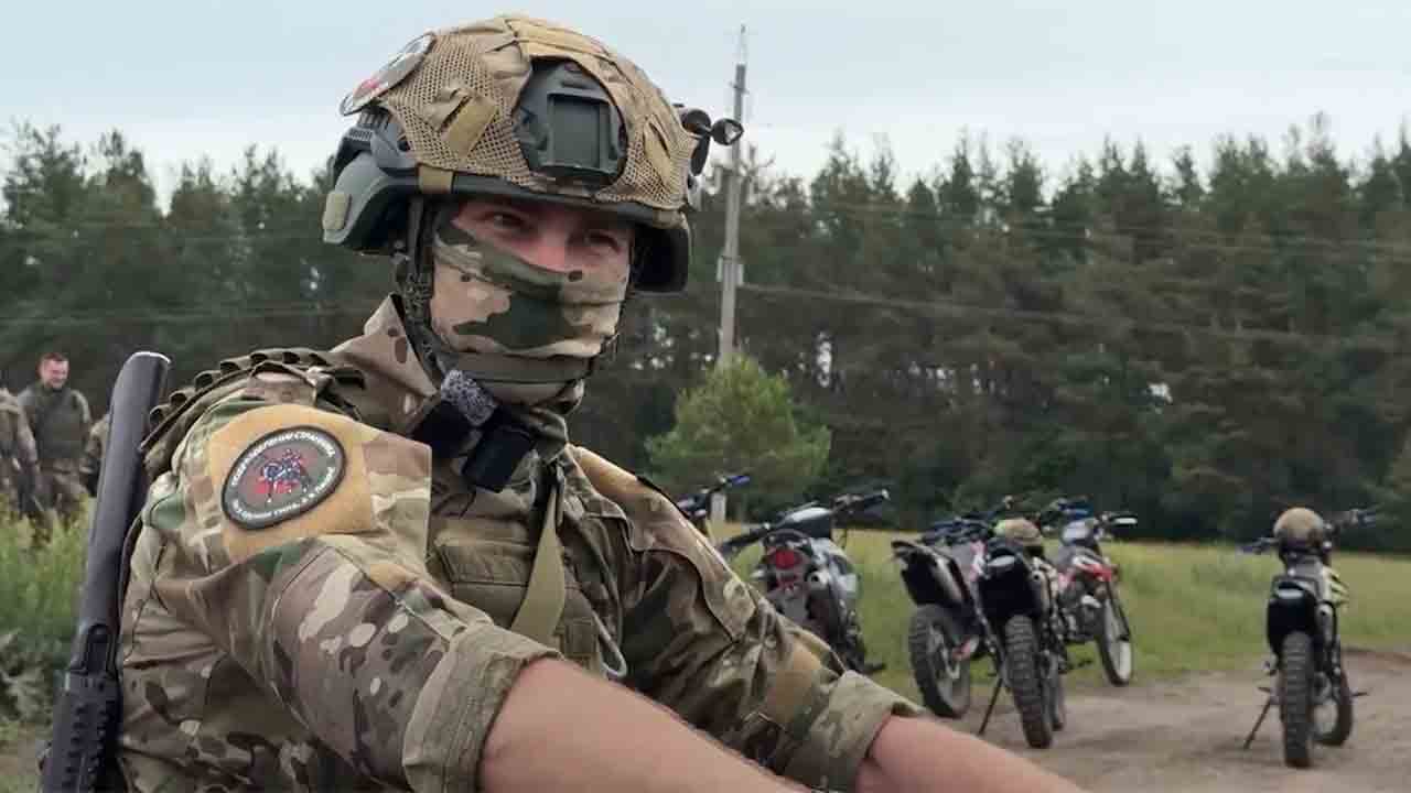 Videó: Orosz egység katonákat képez extrém motorozásra a kurszki régióban. Fotó: Orosz Védelmi Minisztérium 