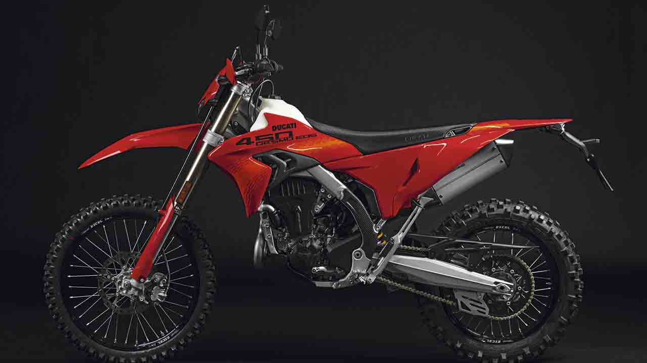 Ducati Desmo450 EDS. Photo: Ducati