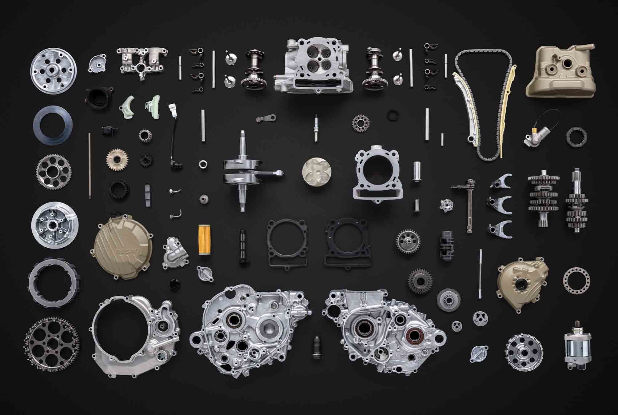 Desmo250-motor. Foto: Ducati 