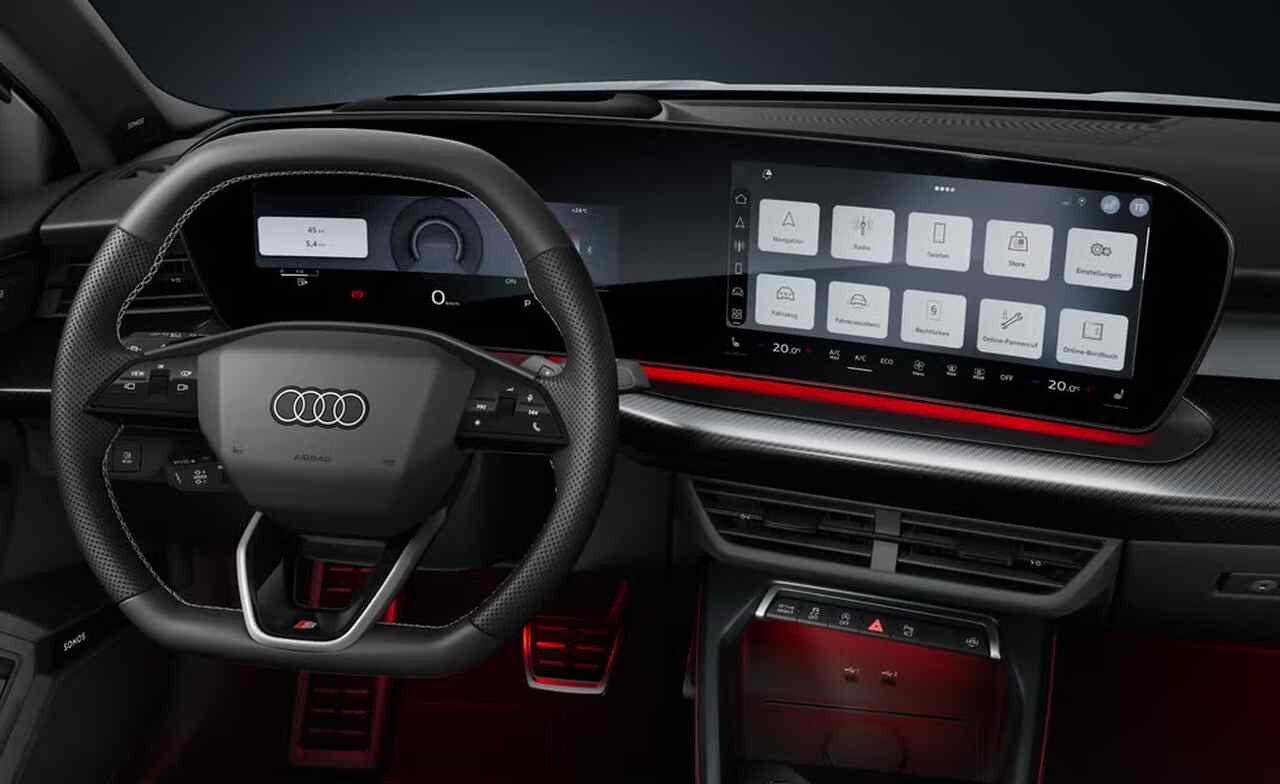 Audi redesenha interior do A3 e elimina mais botões físicos na linha 2027