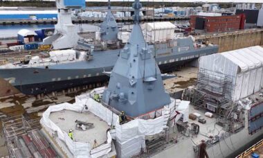 Corveta da classe Pohjanmaa. Foto: Rauma Marine Constructions