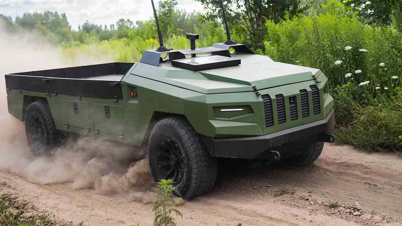 Robot terrestre Protector. Photo : Ukrainian Armor