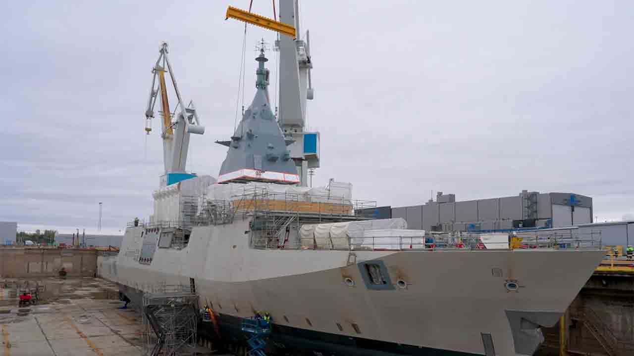 ポフヤンマー級コルベット。写真：Rauma Marine Constructions