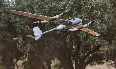 Drone P550. Foto: AeroVironment