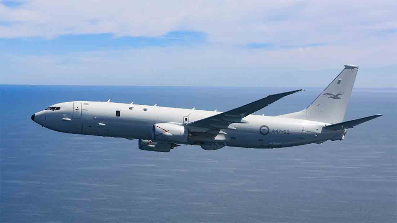 P-8A ポセイドン。写真: Royal Australian Air Force
