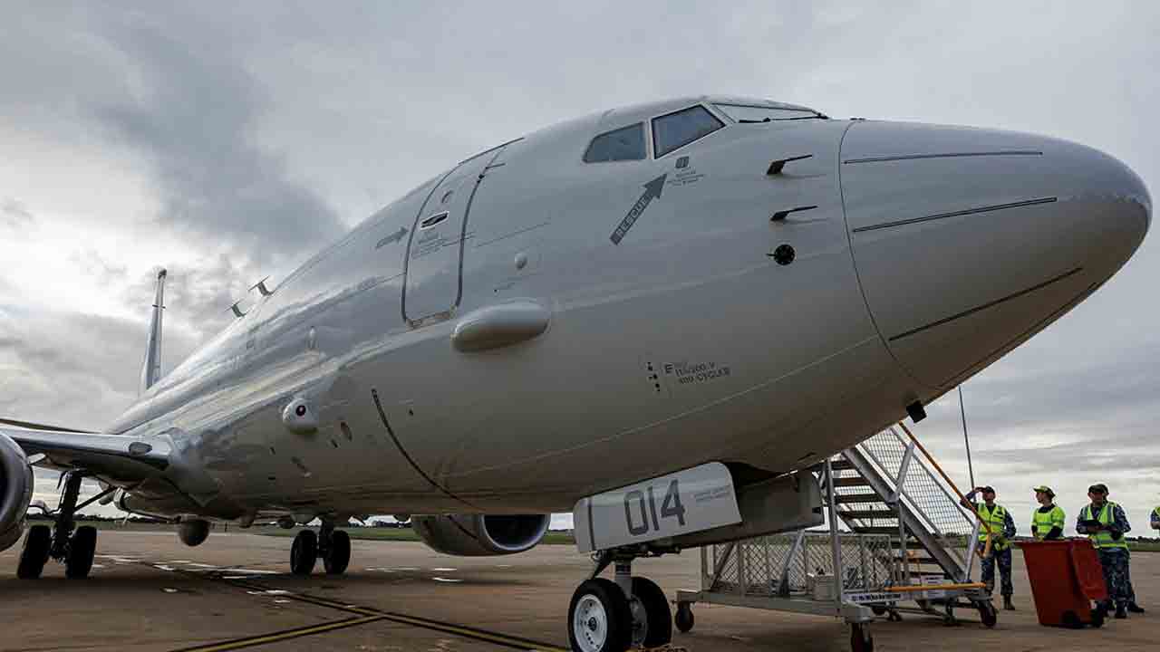 P-8A ポセイドン。写真: Royal Australian Air Force