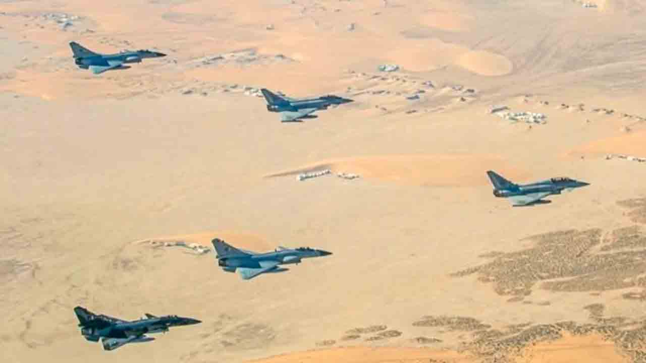 China meldet 9:0-Sieg des J-10 über eines der modernsten Kampfflugzeuge Europas. Foto: Qatar.mod
