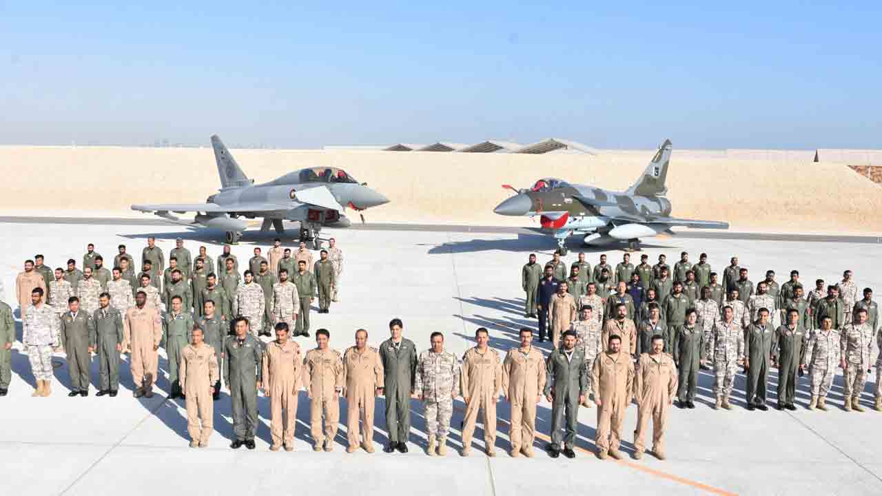 China meldet 9:0-Sieg des J-10 über eines der modernsten Kampfflugzeuge Europas. Foto: Qatar.mod