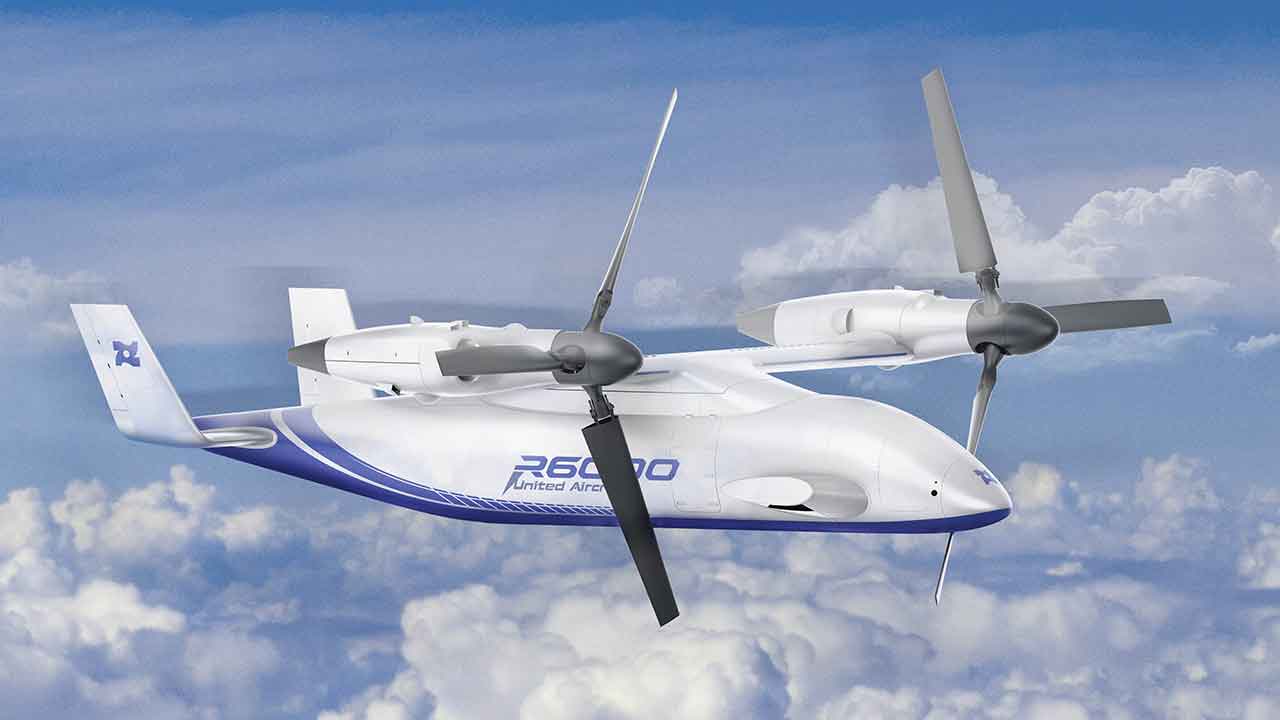 R6000藝術示意圖。照片:Shenzhen United Aircraft Technology