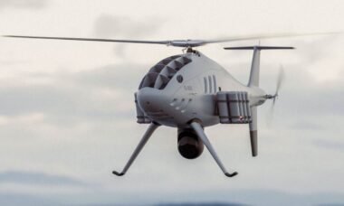 Drone CAMCOPTER S-300 será usado em programa europeu de guerra antissubmarino