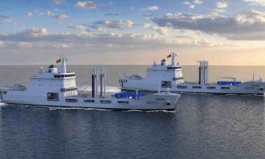 Empresa turca inicia construção do segundo navio logístico da Marinha Portuguesa