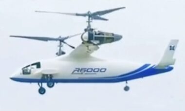 China inicia testes completos de voo com gigantesco drone tiltrotor R6000