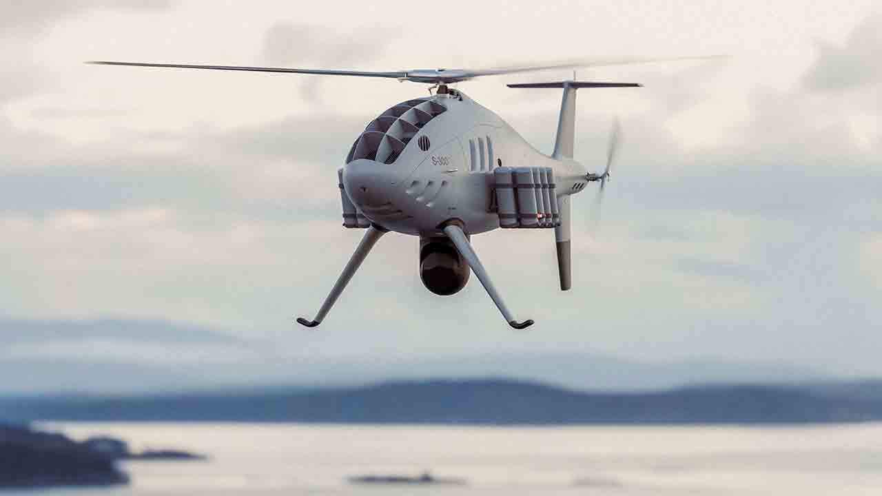 CAMCOPTER S-300. Photo : Schiebel Corporation