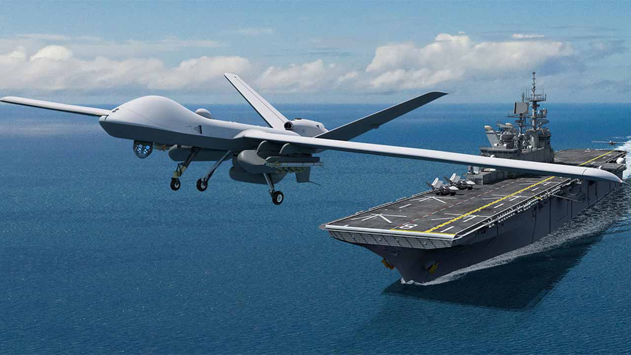  MQ-9B SeaGuardian. Foto: General Atomics