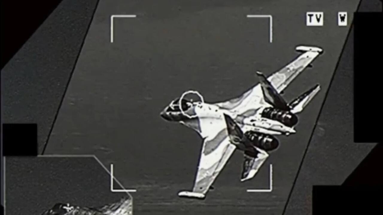  Rafale francês intercepta caça mais avançado da Rússia sobre o Mar Báltico (Foto: Reprodução / Redes sociais)