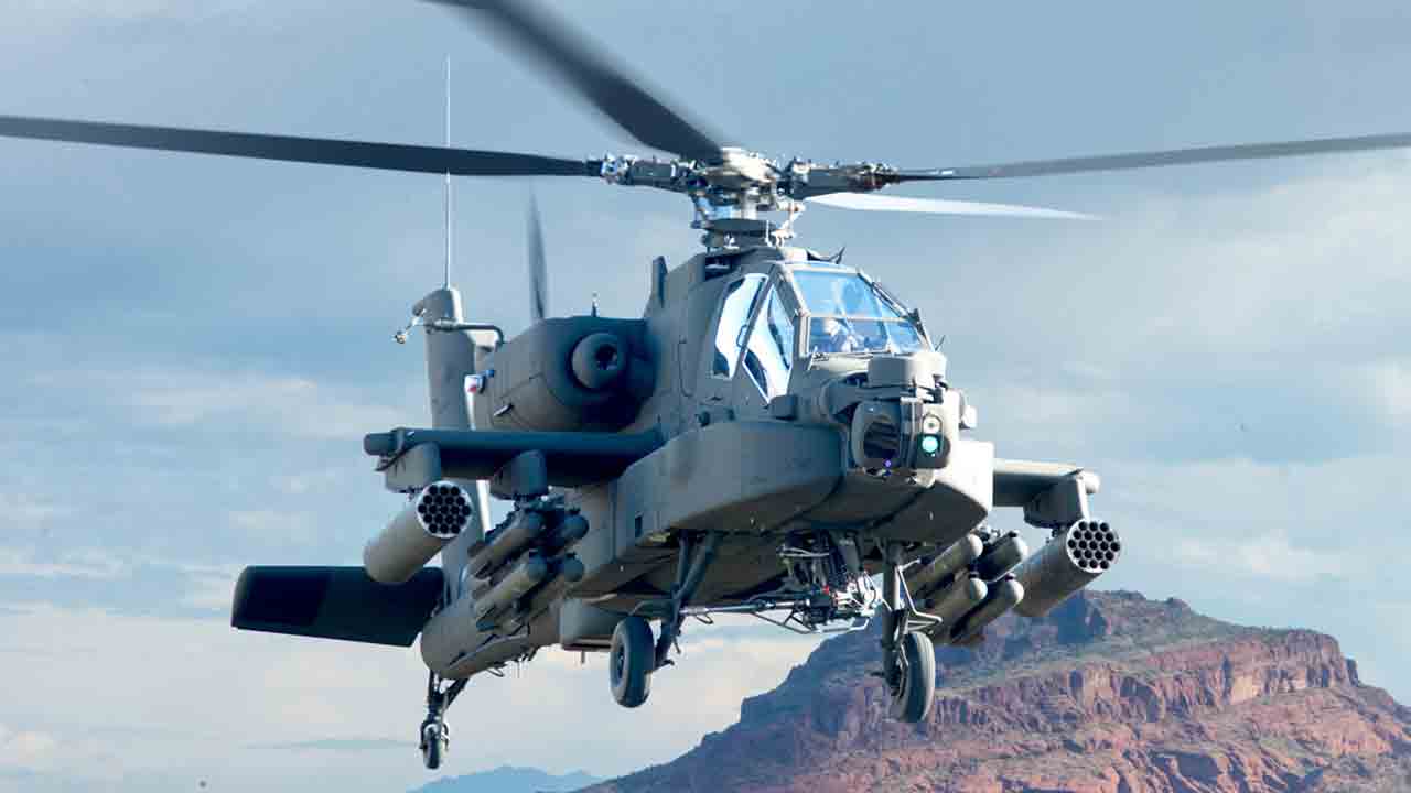 AH-64 Apache. 사진: Boeing