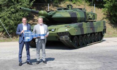 Suécia recebe primeiro tanque Stridsvagn 123A modernizado (Foto: KNDS)