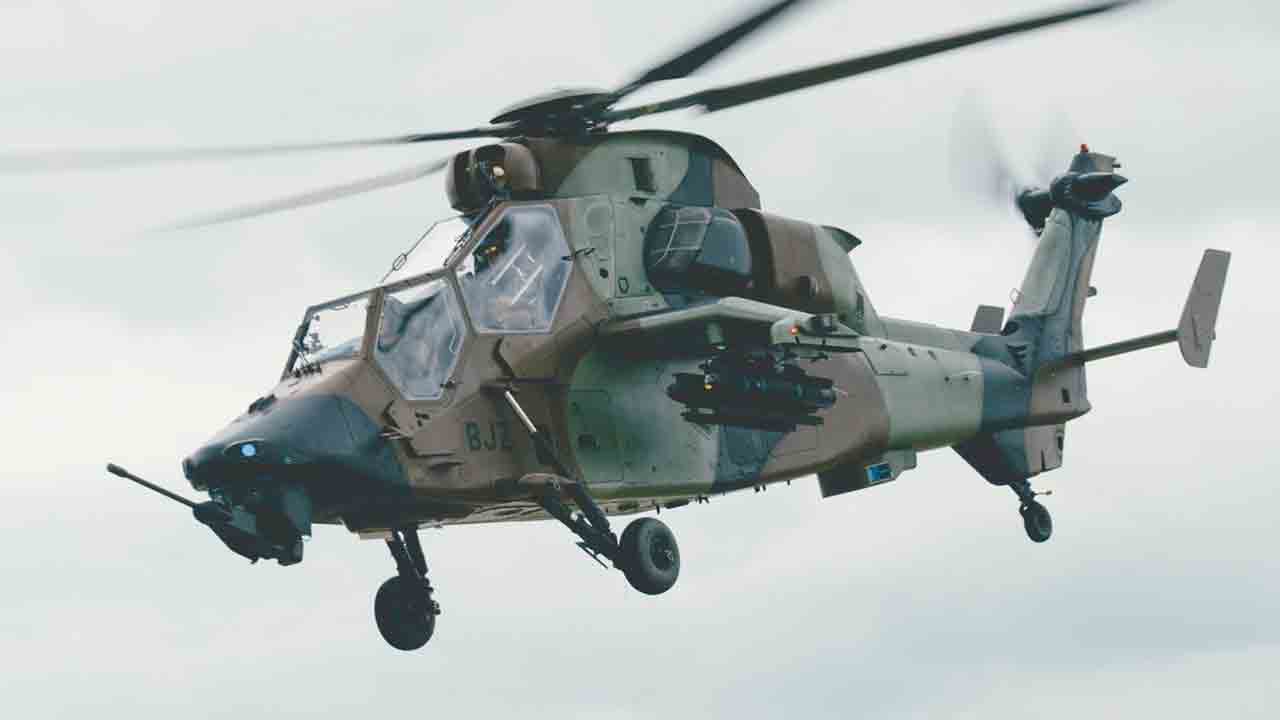 Helicóptero Tiger do Exército francês. Foto: 4e brigade d’aérocombat - @4e_BAC