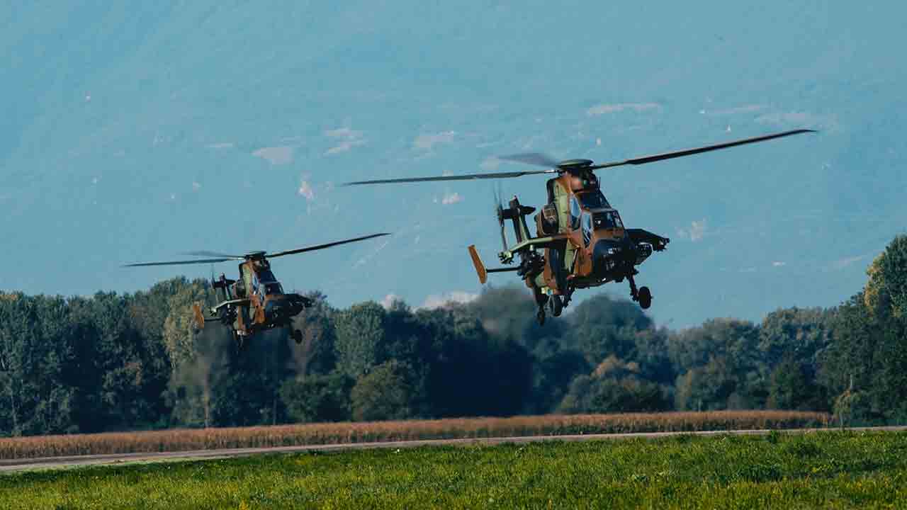 Helicóptero Tiger do Exército francês. Foto: 4e brigade d’aérocombat - @4e_BAC 
