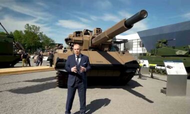 KNDS exibe tanque CAPINT para acelerar modernização blindada da França (Foto: KNDS)