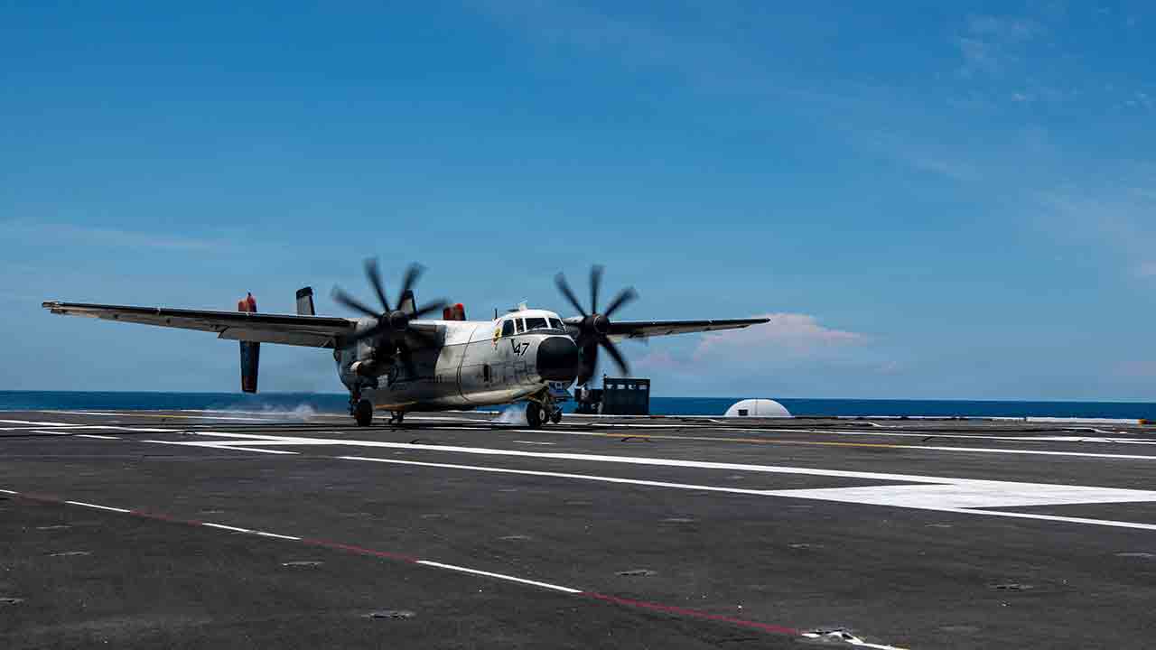 C-2A Greyhound. Foto: US Navy