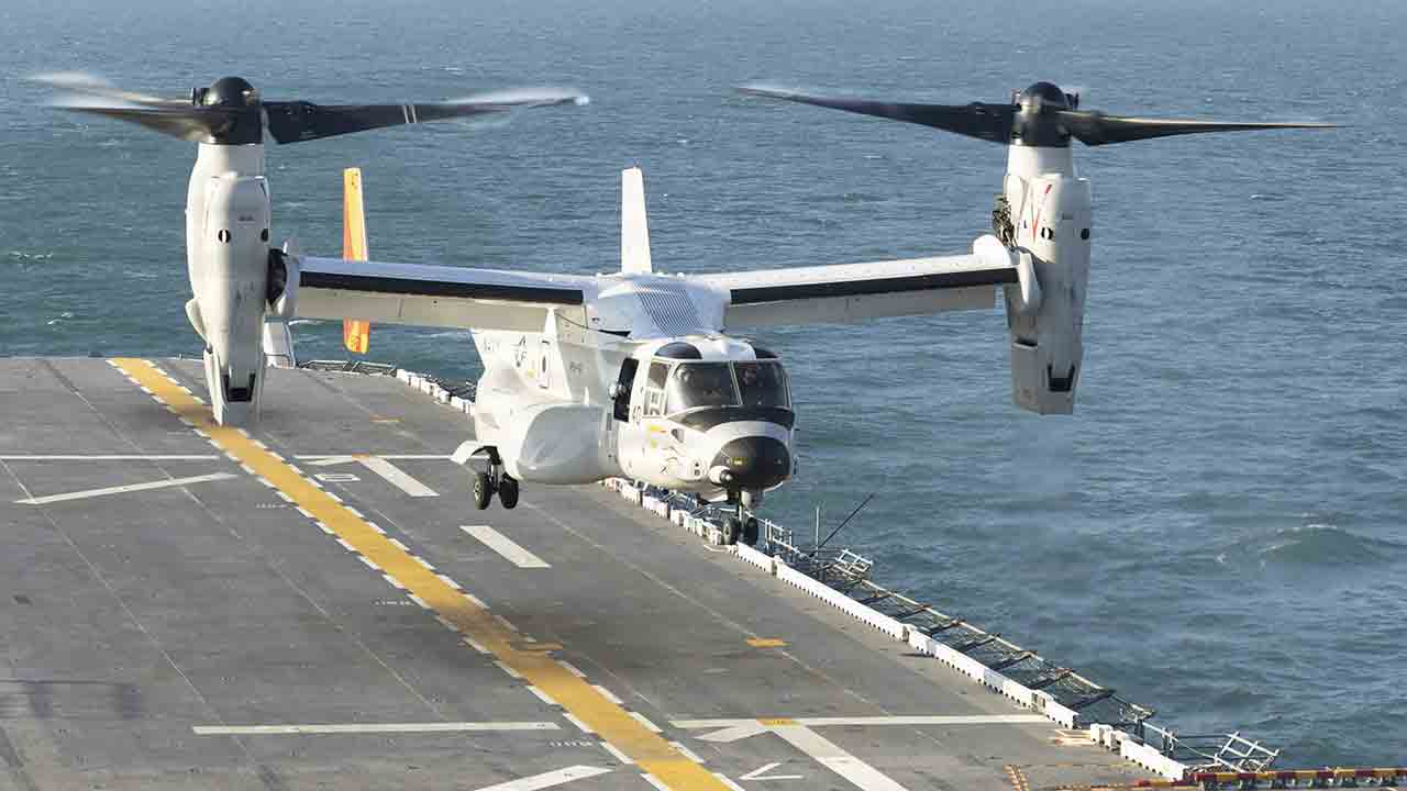 CMV-22B Osprey. Foto: USS Navy