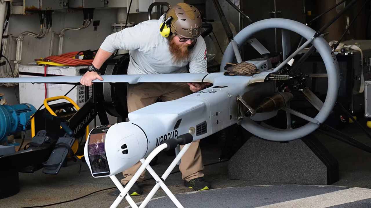 V-BAT . Foto: Shield AI