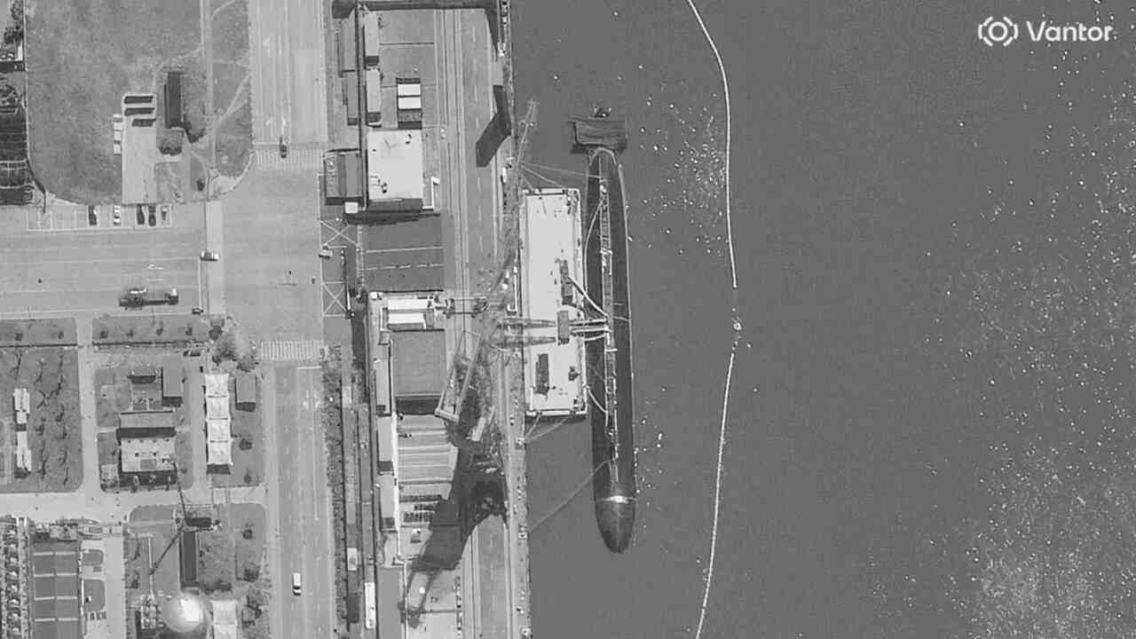 Des images satellite révèlent un mystérieux sous-marin chinois de grande taille
