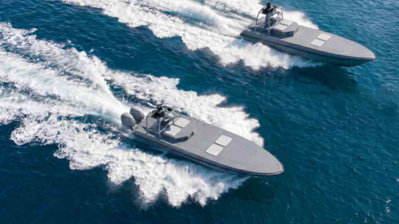 Bateau multifonction sans équipage KAMA. Photo : ZALA sur Telegram