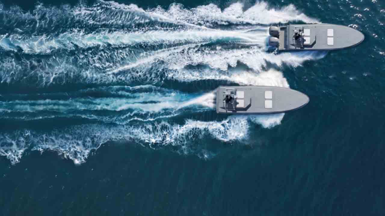 Bateau multifonction sans équipage KAMA. Photo : ZALA sur Telegram