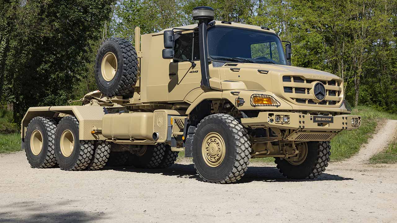Mercedes-Benz Zetros. Foto: Daimler Truck