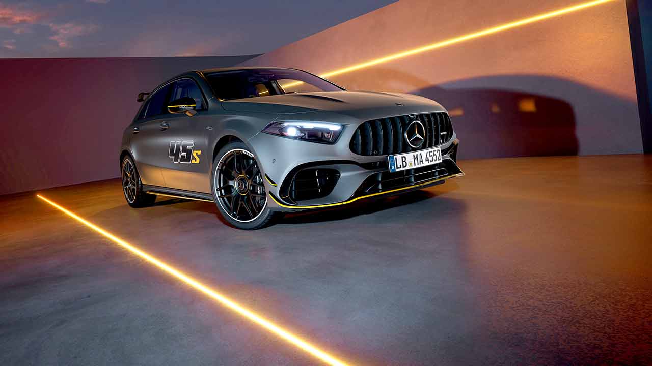 Mercedes-AMG A 45 S 4MATIC+. Foto: Mercedes-AMG