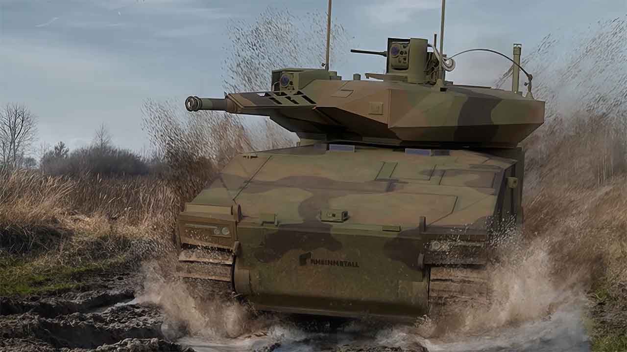 XM30。写真：American Rheinmetall / Team Lynxより